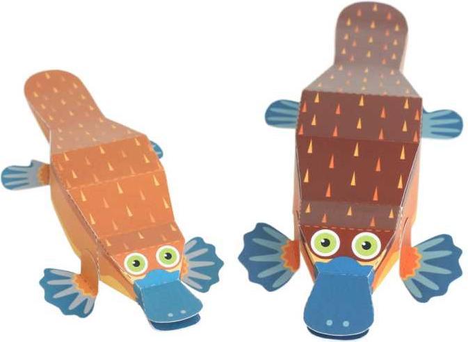 Immagine prodotto Pukaca Giocattolo di carta. Maxi ornitorinco (1 x)