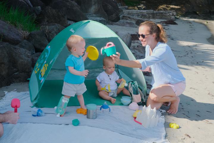 Produktbild Badabulle Strandmuschel mit UV-Schutz 50 plus