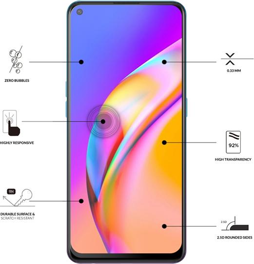 Image du produit Eiger Mountain Glass Clear (1 pièce(s), Oppo A94)