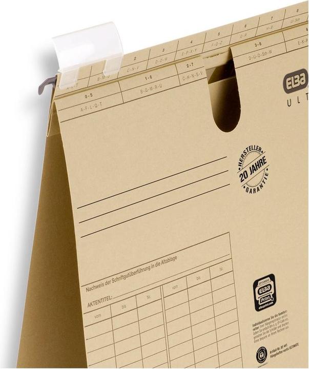 Actual product image Elba VERTIC ULTIMATE HANGING BOOKLET (85441 NEW: 100081039) (A4, 50 x)