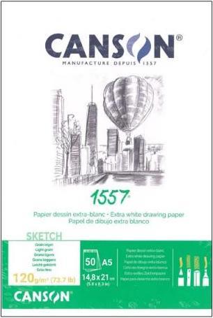 Produktbild Canson 1557 (A5, Blanko, Kein Einband)