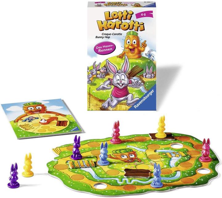 Produktbild Ravensburger Lotti Karotti Wettrennen (Deutsch, Französisch, Italienisch)