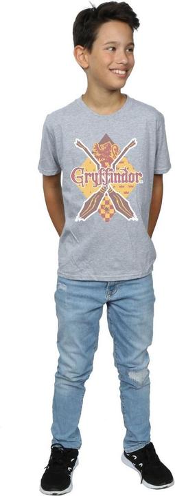 Actual product image Boys Gryffindor Lozenge T-Shirt (140, 146)