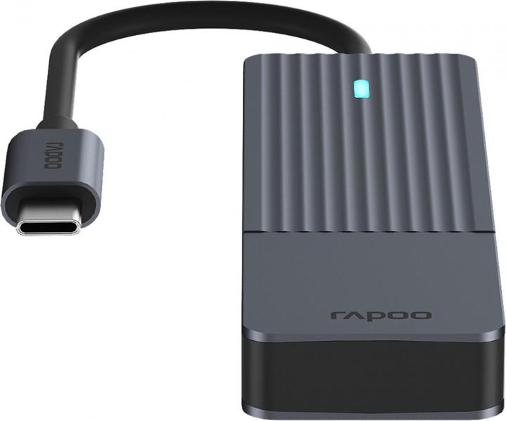 Image du produit Rapoo Hub USB-C USB-C vers USB-A (USB-C, 4 Ports)