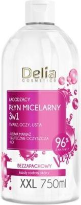 Delia Cosmetics Delia Beruhigende Mizellenflüssigkeit 3-in-1 750ml (Mizellenwasser, 750 ml)