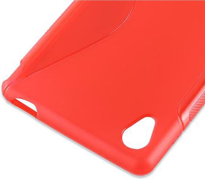 Actual product image Cadorabo TPU S-Line Cover (Sony Xperia M4 Aqua)