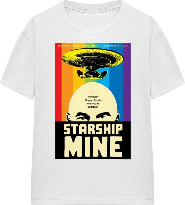 Actual product image Unisex Adult The Next Generation Season 6 Episode 18 T-Shirt (L)