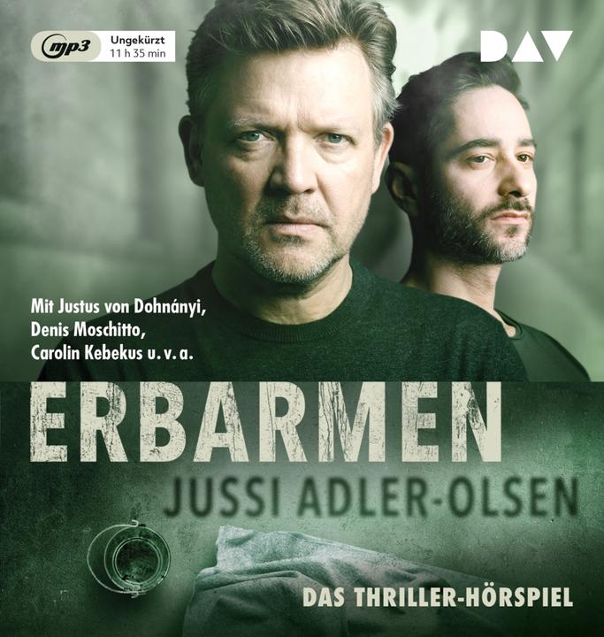 Produktbild Erbarmen. Carl Mørck, Sonderdezernat Q, Fall 1 (Hannes Thiess, Jussi Adler-Olsen, Justus von Dohnányi, Carolin Kebekus, Deutsch)