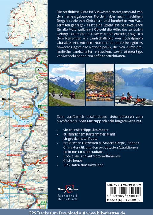 Produktbild Motorrad Reiseführer Fjord-Norwegen