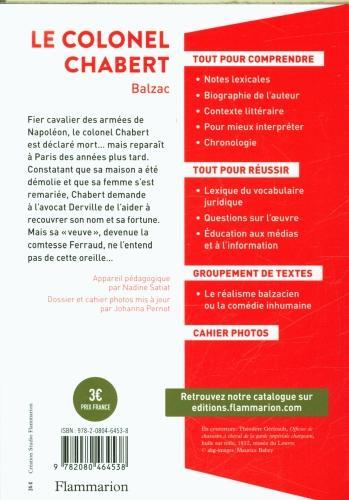Produktbild G.F. Garden Le colonel Chabert : lycée, texte intégral avec dossier (Französisch, Balzac Honoré de, 2024)
