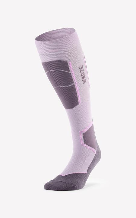 Wedze Skisocken Erwachsene - 500 lila merino