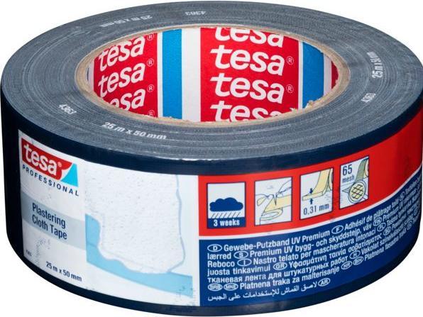 Produktbild tesa ® Putzband UV Gewebe 25m:50mm (50 mm)