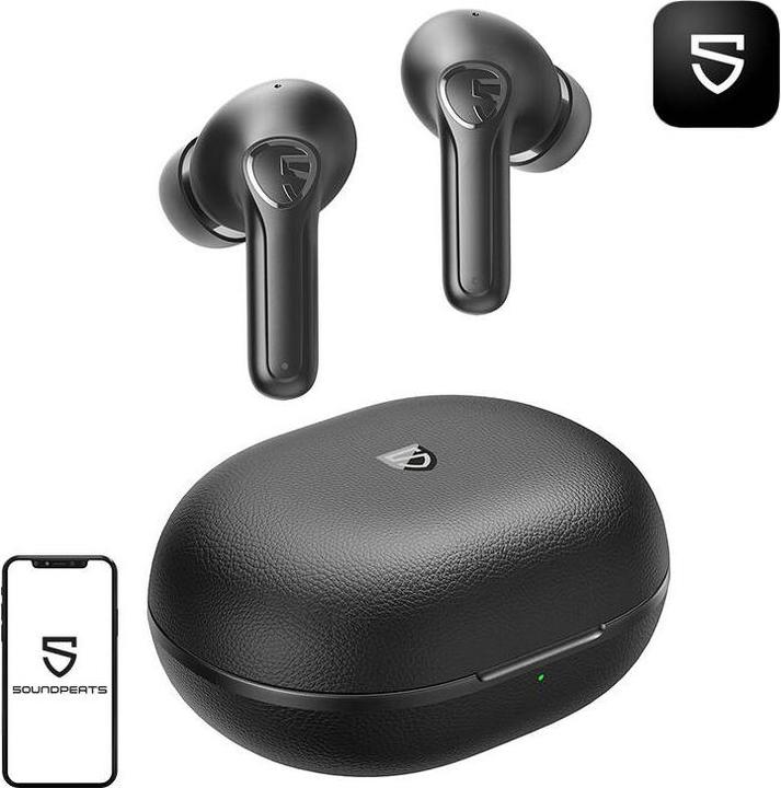 Immagine prodotto Soundpeats Auricolari Life TWS (neri) (ANC, 5 h, Senza fili)