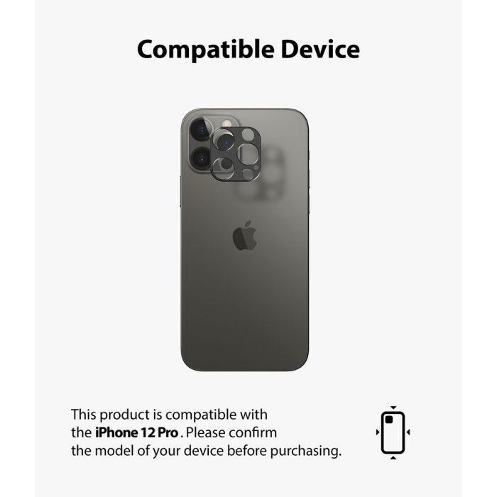 Immagine prodotto Ringke iPhone 12 Pro/12 Pro Max Fotocamera Styling isola protettiva Grigio (1 Pezzo/i, Apple iPhone 12 Pro, Apple iPhone 12 Pro Max)