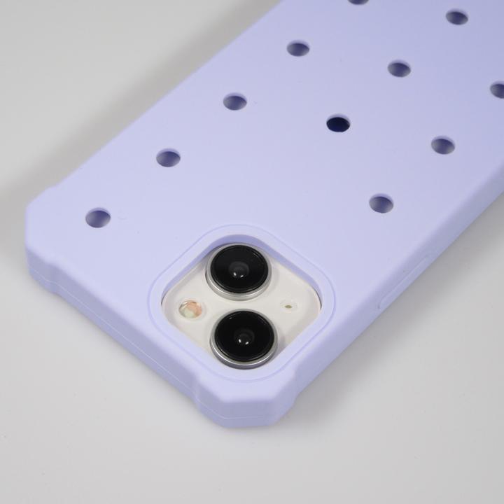 Actual product image PhoneLook Coque Case épais en silicone avec des trous pour les stickers à fixer clair (Apple iPhone 14)