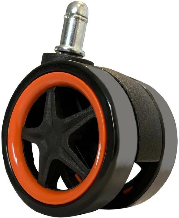 Immagine prodotto LC-Power Ruote LC-CASTERS-DRIFT Set di 5 ruote arancioni