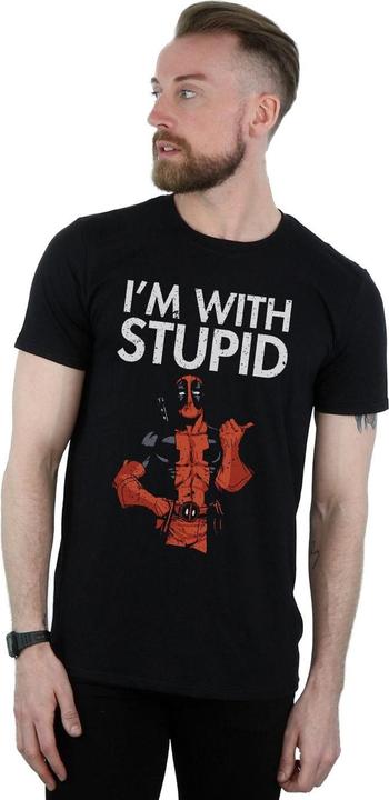 Produktbild Deadpool I'm With Stupid TShirt (XL)