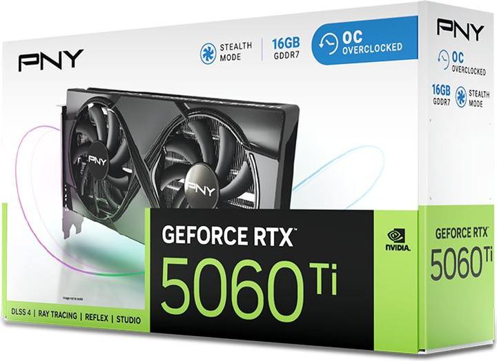 Productafbeelding PNY GEFORCE RTX 5060 TI 16GB (16 GB)