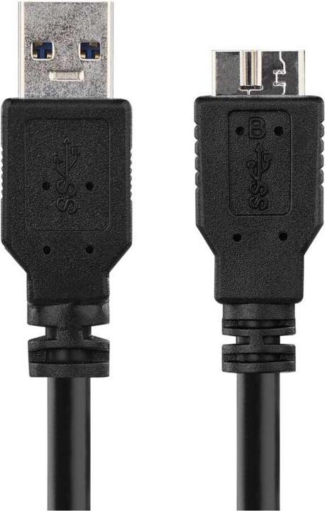 Actual product image Emos USB cable 3.0 A plug - Micro B plug 1m (1 m, USB 3.0)