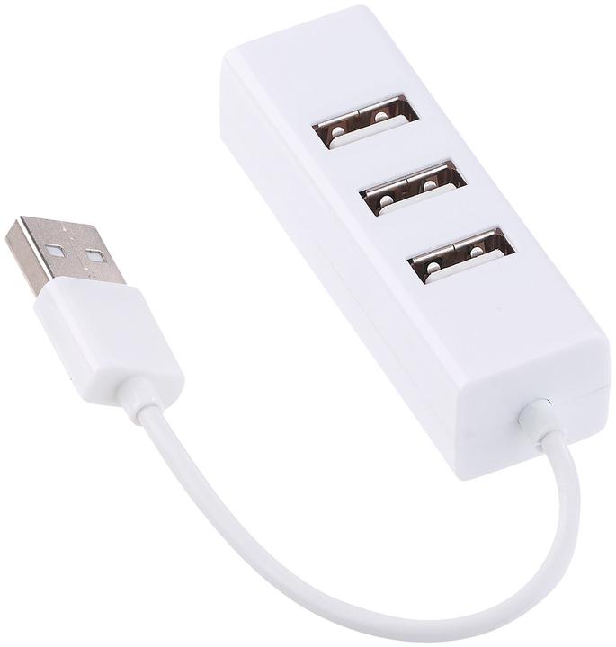 Produktbild Xystec Superkompakter USB-2.0-Hub mit 4 Ports (4 Ports)