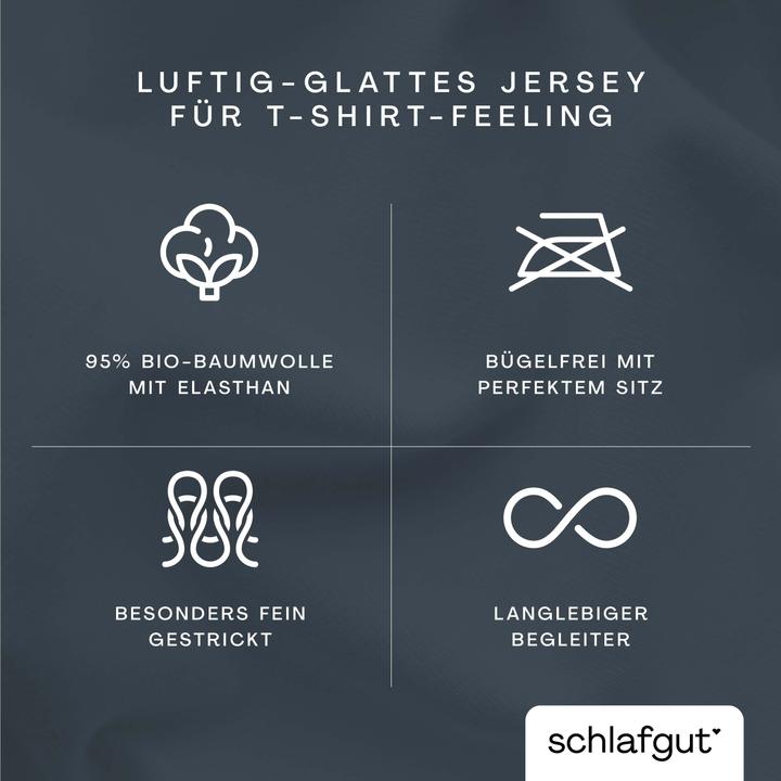 Immagine prodotto schlafgut Knitted Jersey (Copripiumino, 80 x 80 cm)