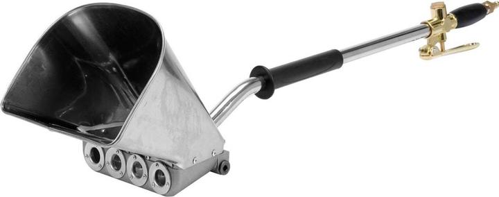 Vorel Druckluft-Putzwerfer Putzpistole Mörtelspritze 4 Düsen 4 Liter 09903