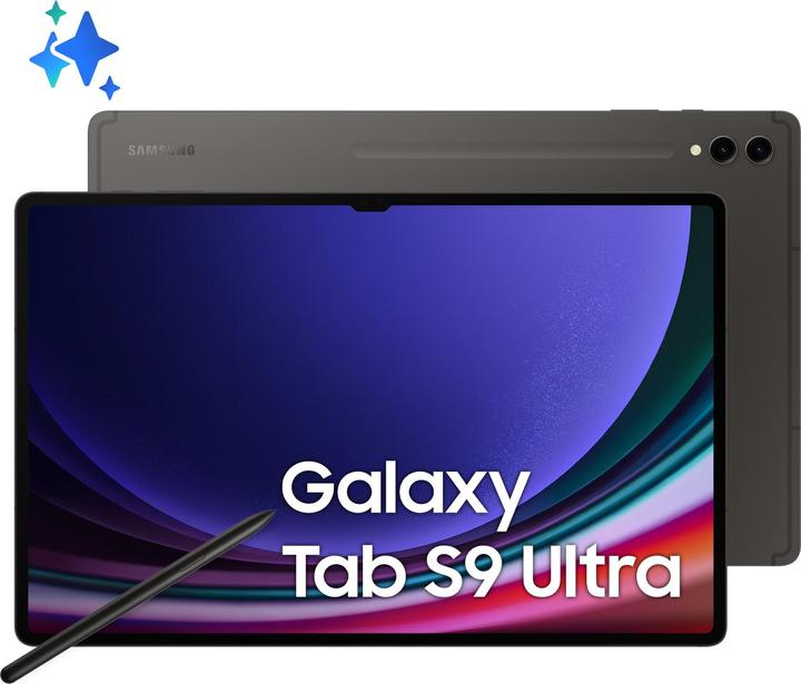 Produktbild Samsung Galaxy Tab S9 Ultra (nur WLAN, 14.60", 512 GB, Graphite Grey)