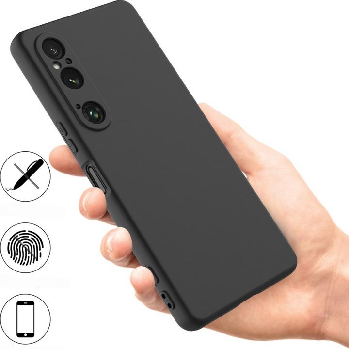 Actual product image Cover-Discount Sony Xperia 1 VI - Silicone rubber cover (Sony Xperia 1 VI)