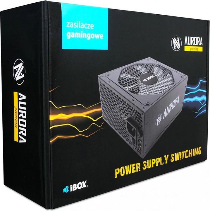 Immagine prodotto iBox AURORA 700W 14cm ventola PSU GAMING (700 W)