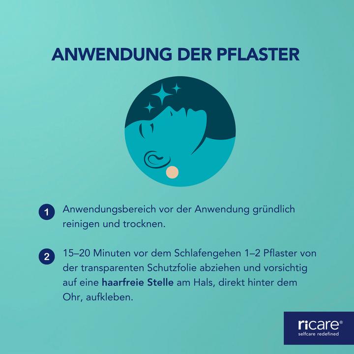 Produktbild ricare Pflaster Sleep Well (12 x)