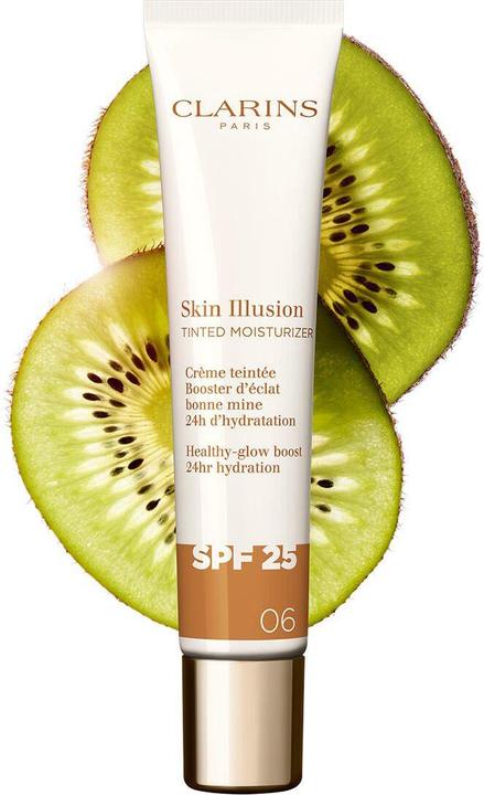 Actual product image Clarins Skin Illusion - Getönte Feuchtigkeitscreme Spf25 06 (40 ml)