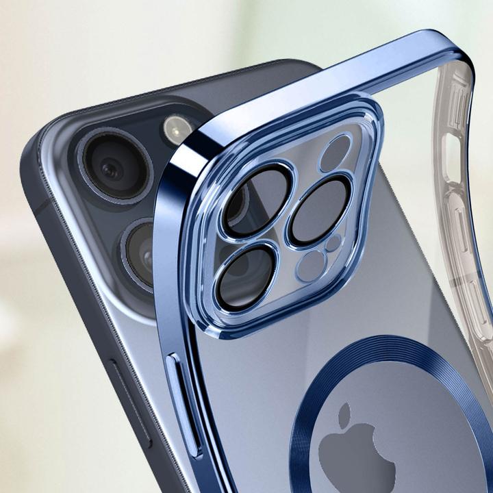 Actual product image Avizar Chrome Mobile Phone Cover Series (Apple iPhone 15 Pro Max)