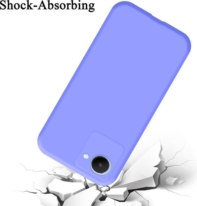 Produktbild Cadorabo TPU Liquid Silicone Case Hülle für Realme C30 / Narzo 50i PRIME (Realme Narzo 50i Prime, Nokia C30)