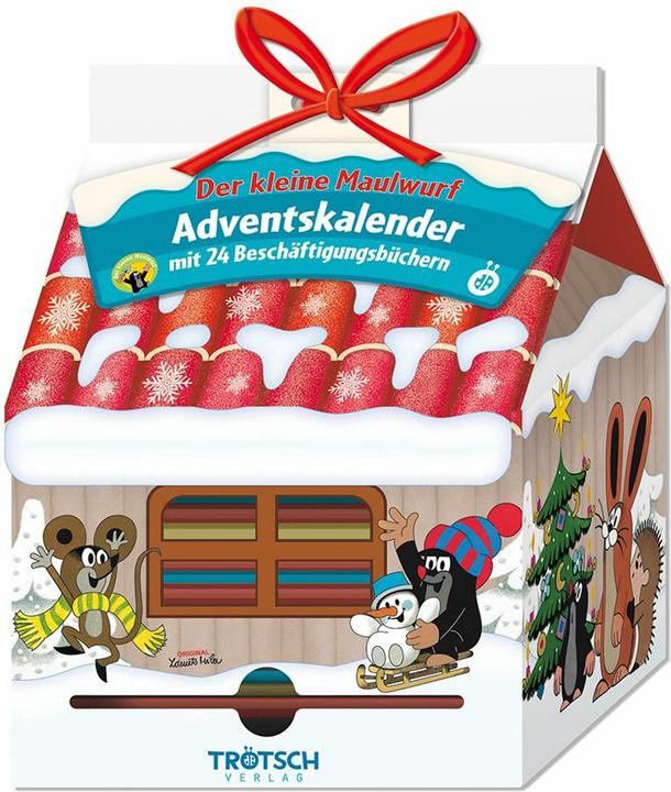 Produktbild Der kleine Maulwurf Adventskalender Haus mit 24 Minibüchern