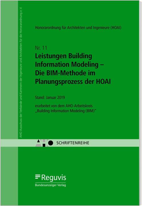 Produktbild Leistungen Building Information Modeling - Die BIM-Methode im Planungsprozess der HOAI (Deutsch, Franz Hermann Depenbrock, 2019)