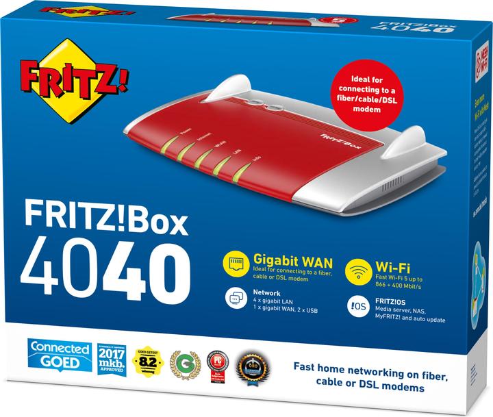 Produktbild AVM FRITZ!Box 4040 International