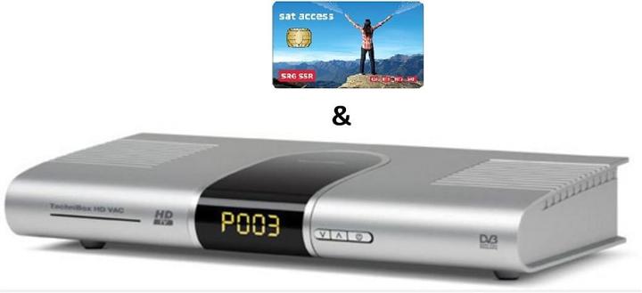 TechniSat TechniBox HD VAC & SRG SSR Sat-Access-Karte