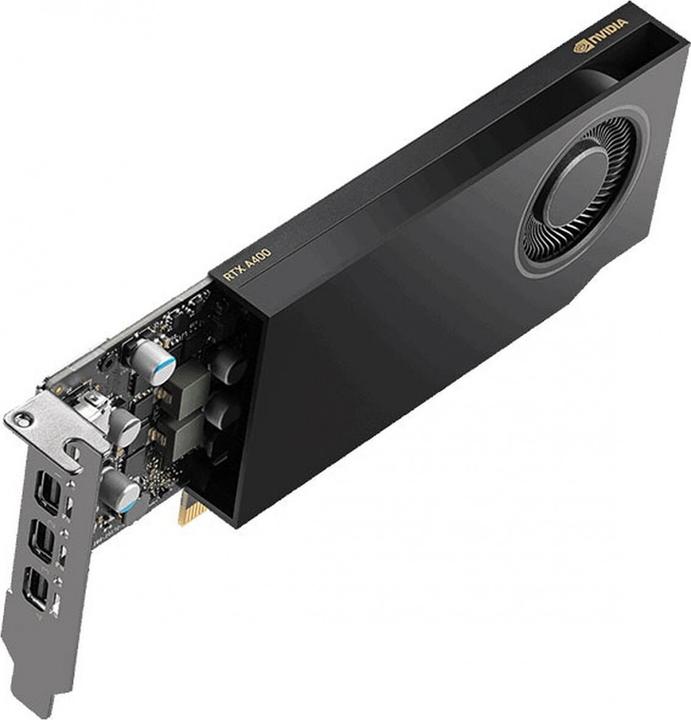 Image du produit PNY Carte graphique RTX A400, catégorie graphique : Professionnel/CAD (4 Go)