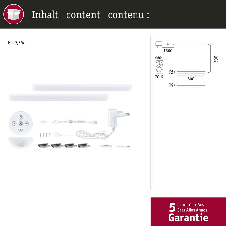 Image du produit Paulmann Barreo (260 lm)