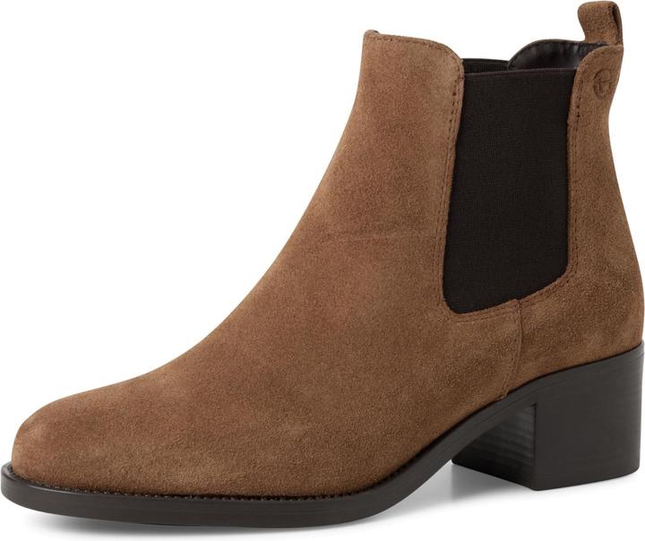 Cognac suede