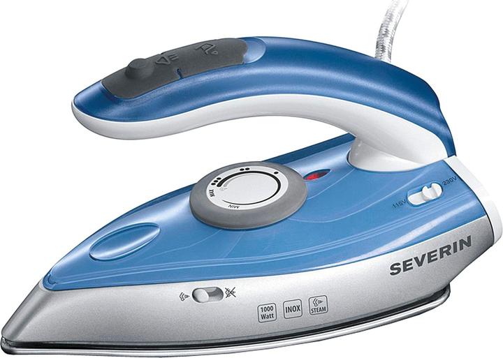 Severin Reisedampfbügeleisen BA 3234 Silber (1000 W, 40 g/min)