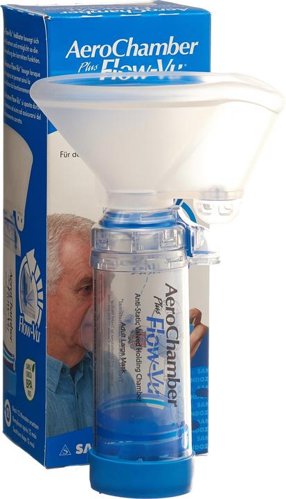 Produktbild Sandoz PLUS Flow-Vu grosse Maske blau