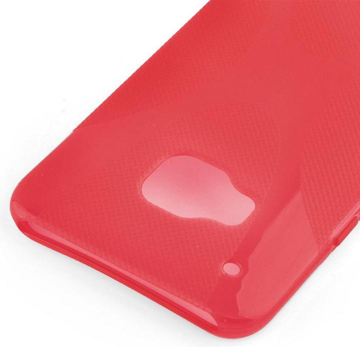 Actual product image Cadorabo TPU X-Line Cover (HTC One M9)