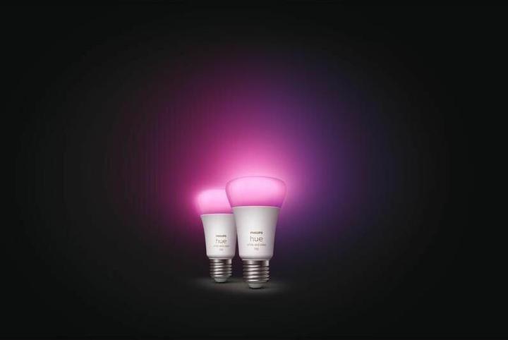 Productafbeelding Philips Hue Tint Wit Kleur Sfeer (E27, 9 W, 1100 lm, 2 x, F)