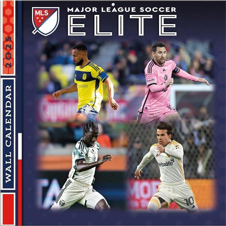 Actual product image MLS - Elite - 30.5 x 30.5 cm Wall Calendar 2025 (30.5 x 30.5 cm, French, Italian, Spanish, German, English)