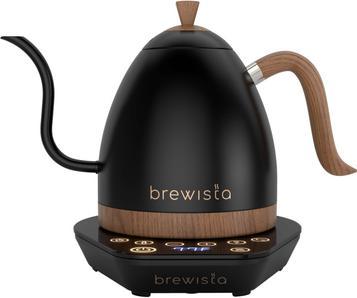 Produktbild Brewista Artisan Variable Temperature Electric Gooseneck Kettle Matte Black with Wood 1000ml (1 l)