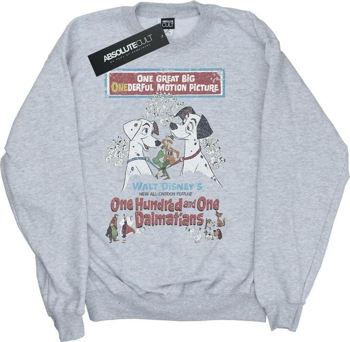 Image du produit Disney - Sweat DALMATIANS RETRO POSTER - Fille (152, 158)