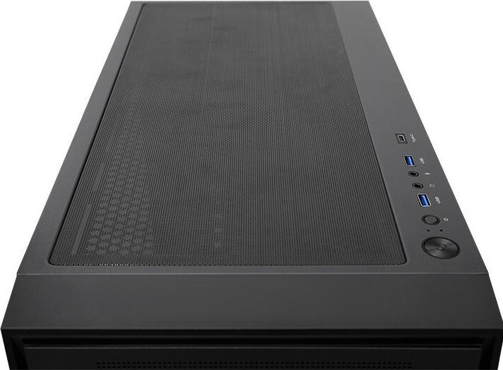 Actual product image Chieftec Night Hunter GS-03B-BLK-OP (schwarz, Tempered Glass) (Mini-ITX, E-ATX, ATX, mATX)