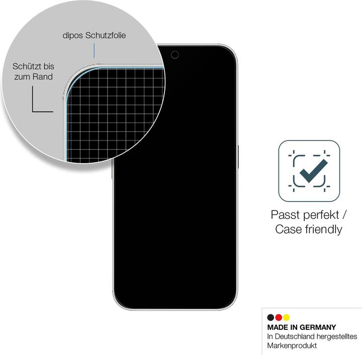 Produktbild Dipos Anti-Shock Displayschutz Matt 9H (1 Stück, Nothing Phone (2a))