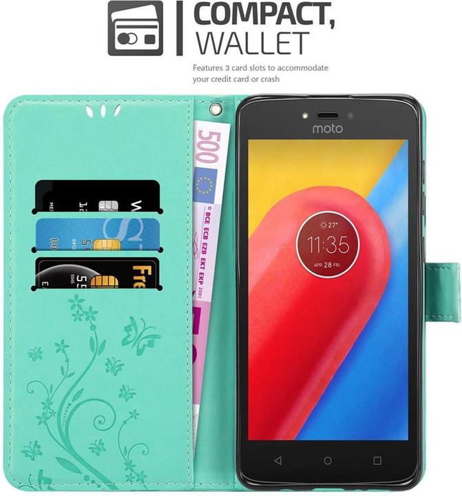 Immagine prodotto Cadorabo Copertina del libro di fiori (Motorola Moto C)